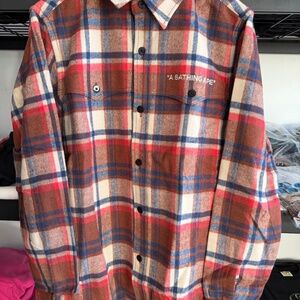 BAPE Check Flannel Shirt